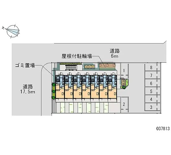 ★手数料０円★狭山市祇園 月極駐車場